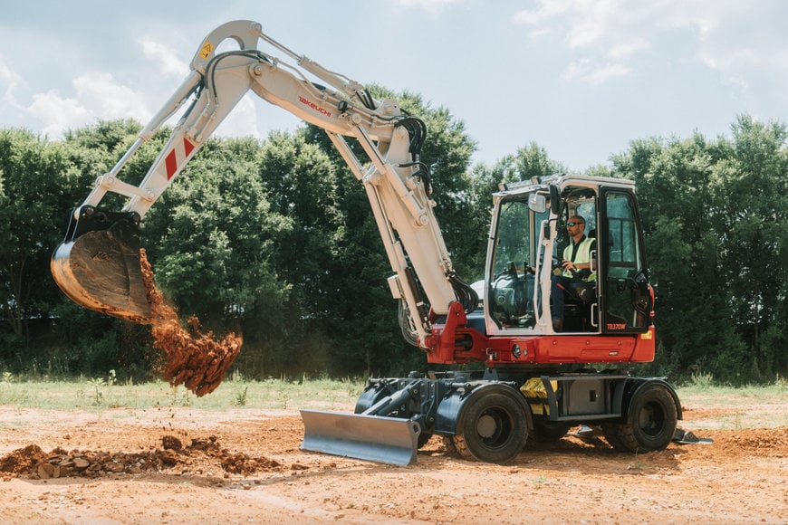 TAKEUCHI INTRODUCES NEW TB370W WHEELED EXCAVATOR